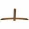 Ekena Millwork Bellingham Timber Gable Bracket, Western Red Cedar, 72"W x 39"H x 1 1/2"D x 5 1/2"F, 13/12 Pitch GBW072X39X0206BEL00SWR - alternate 3